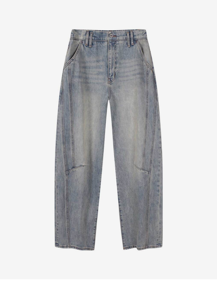 더비아카이브 배럴핏 데님팬츠