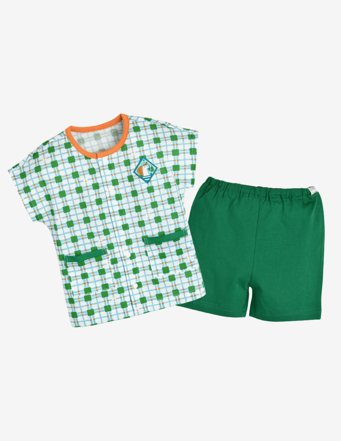 모이몰른 여름 반팔 상하세트