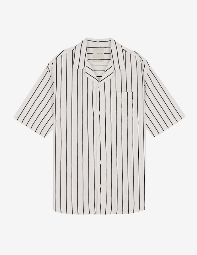 TBJ 루즈핏 스트라이프 셔츠