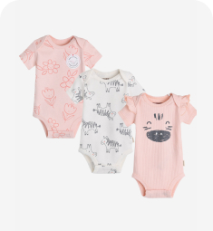 HUGGIES babywear 러블리 바디수트 세트