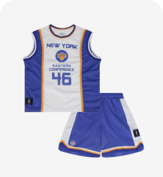 NBA KIDS 폴리 메쉬 셋업