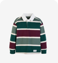 abercrombie kids 스트라이프 럭비 티셔츠