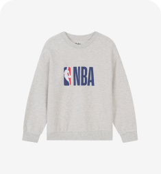 NBA KIDS 빅로고 맨투맨